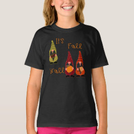 Det är Fall Y'all Pumpkin Gnome Autumn Träd T Shirt