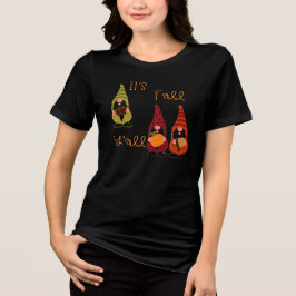 Det är Fall Y'all Pumpkin Gnome Autumn Träd T Shirt