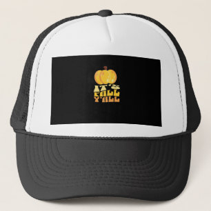 Det är Fall Y'all Pumpkin Retro Classic Keps