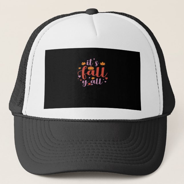 Det är Fall Y'all Retro Classic Keps (Framsida)