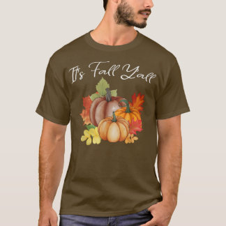 Det är Fall Y'all Småbarn Women Kids Autumn Pumpki T Shirt