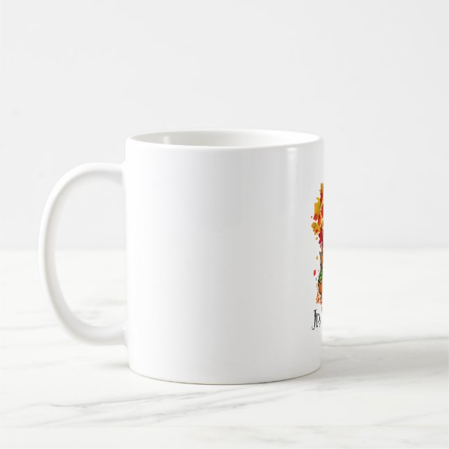 Det är Fall Y'all Springer-spanjoren Hund Hallowee Kaffemugg (Vänster)