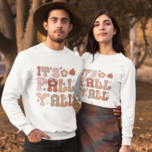 Det är Fall Y'all Summer Vibe Rosa Blommigt Hösten T Shirt (Skapare uppladdad)