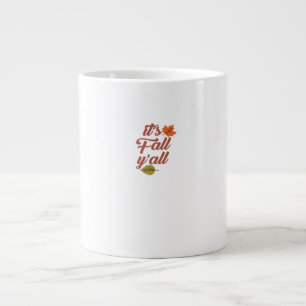 Det är Fall Y'all Trendig Memine Jumbo Mugg