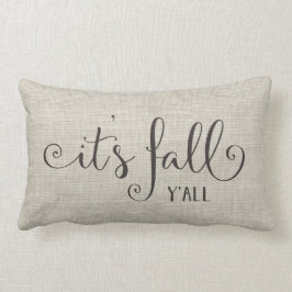 Det är fallet av alla knäpp typografi lumbarkudde