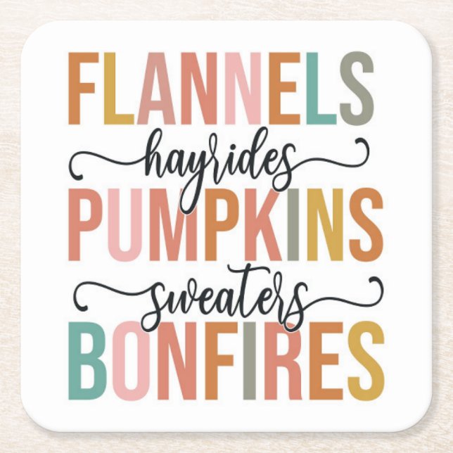 Det är färdigt igen underlägg papper kvadrat (Framsidan)