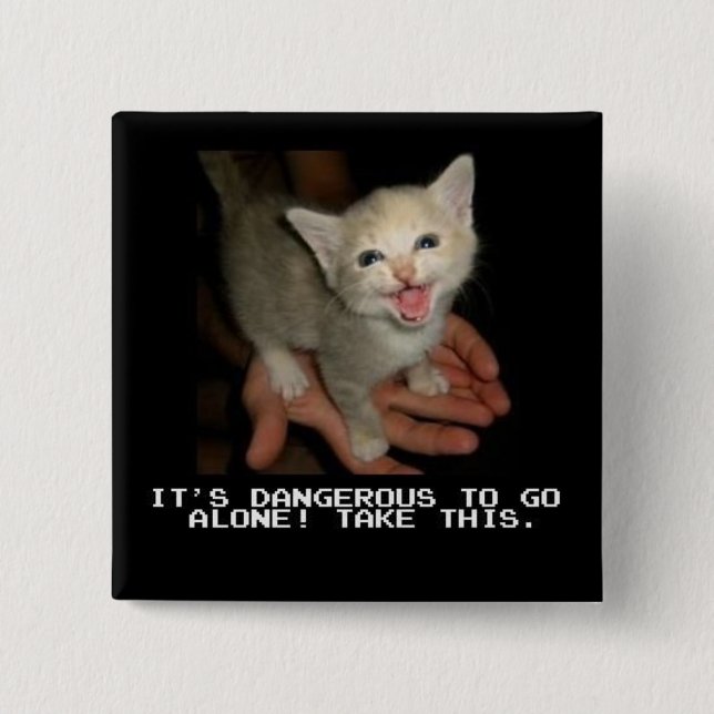 Det är farligt att gå bara knäppas knapp (Framsida)