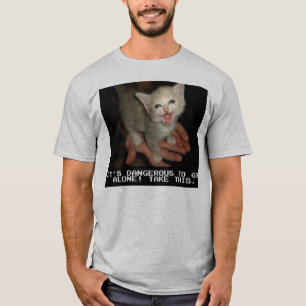 Det är farligt att gå bara t-shirt