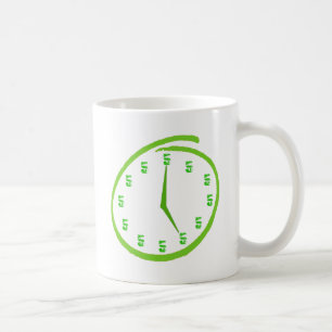 Det är fem klockan någonstans kaffemugg
