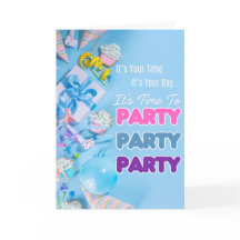 Det är festtid (Jeremia 29:11) Födelsedag