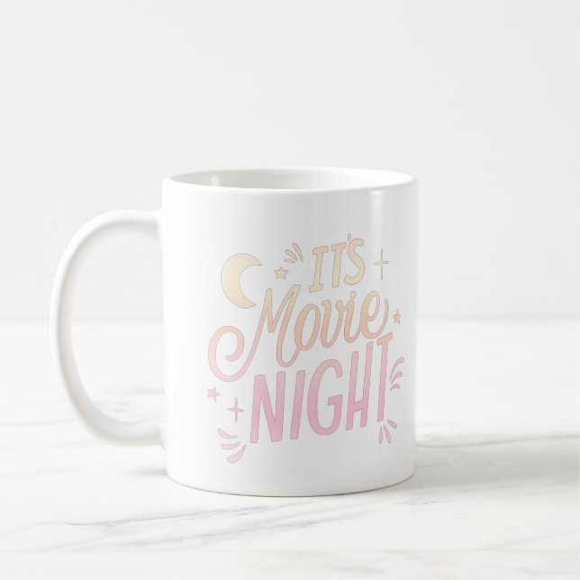 DET ÄR FILMKWÄLL KAFFEMUGG (Vänster)