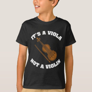 Det är fiolen för violaen inte - den roliga t shirt
