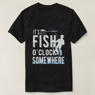 Det är Fish O'klocka nånstans - fiskentusiast  T Shirt