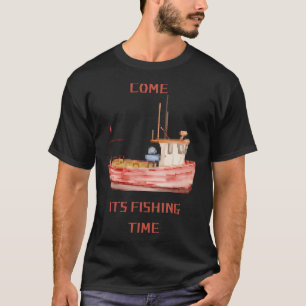 DET ÄR FISKE TID T SHIRT