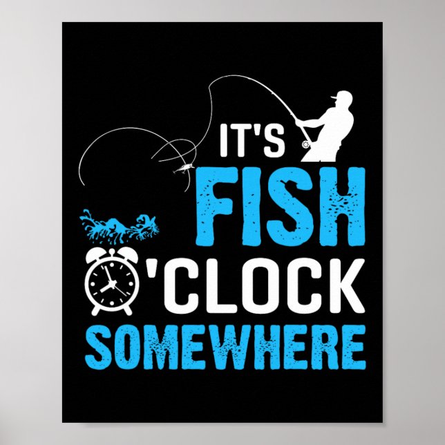 Det är fiskhora någonstans  poster (Framsidan)