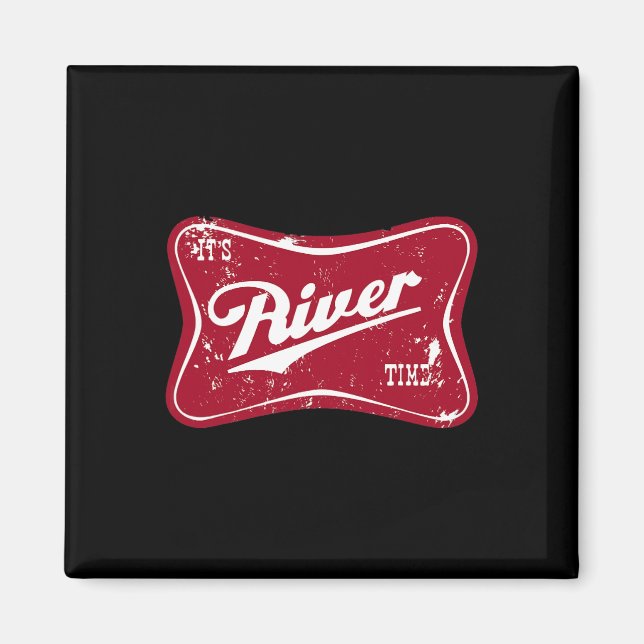 Det är flodtid  magnet (Framsidan)