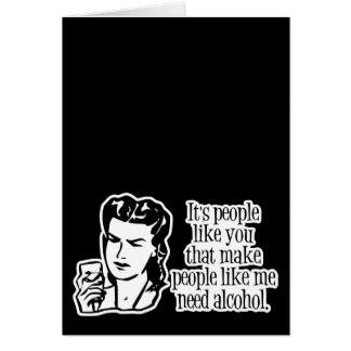 Det är folk något liknande dig… hälsningskort