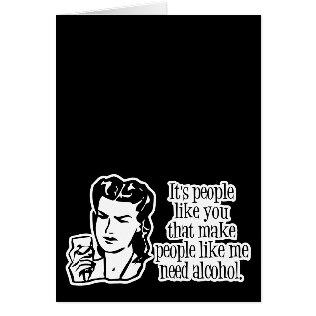 Det är folk något liknande dig… hälsningskort (Framsidan)