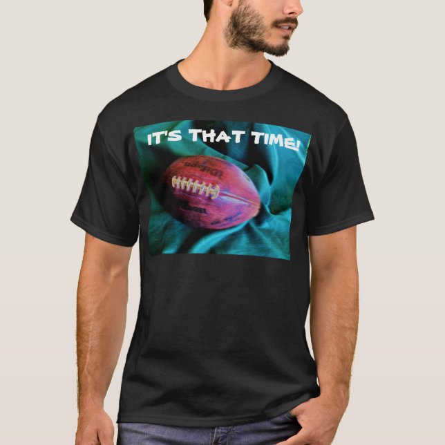 DET ÄR FOOTBALLTID T-Shirt (Framsida)