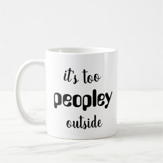 Det är för folk mugg, roligt, roligt, roligt! kaffemugg