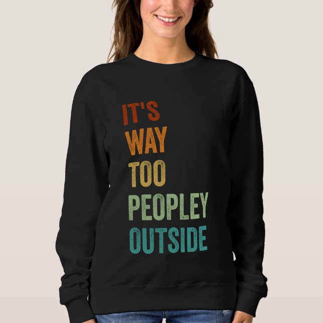 Det är för folk utanför 2 t shirt (Framsida)