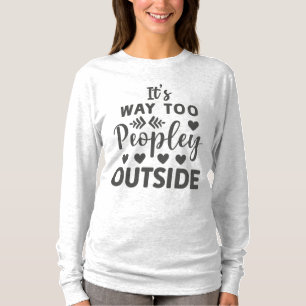 Det är för folk utanför introduktionen t shirt