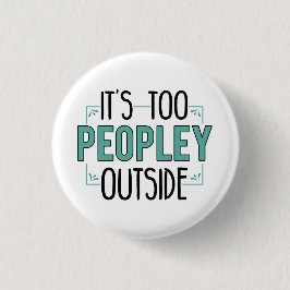 Det är för folk utanför Introvert Pandemiår Knapp