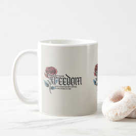 Det är för friheten som Kristus har frigjort oss Kaffemugg