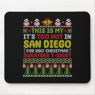 Det är för Hett i San Diego Ugly Christma Musmatta