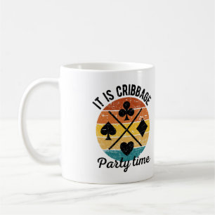 Det är förödande party-tid Lustigt skräp Kaffemugg