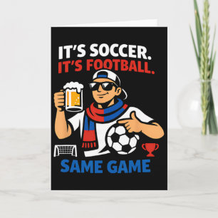 Det är fotboll, samma spel för fotbollsfan grafisk kort