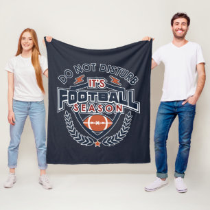 Det är fotbollssäsongen som inte stör idrotten fleecefilt