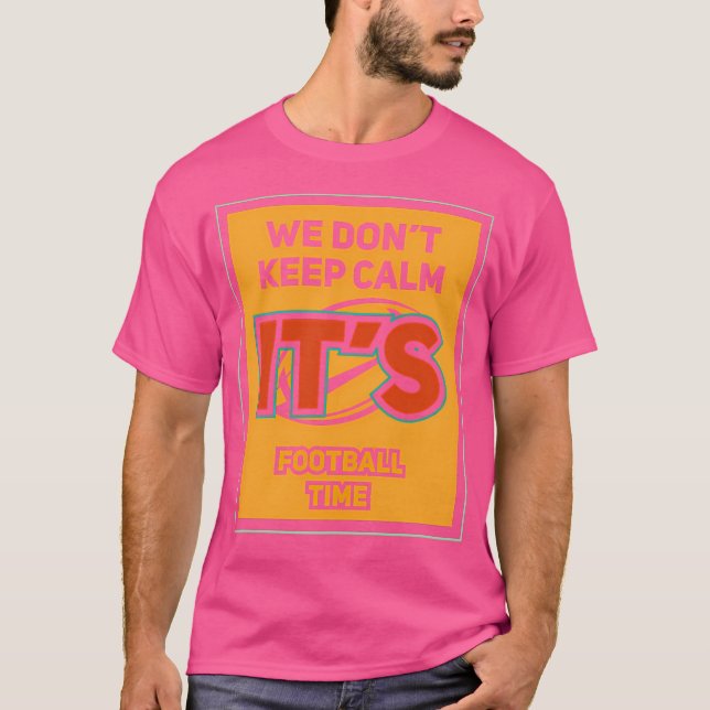 Det är fotbollstid t shirt (Framsida)