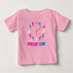 Det är fotbollstid tjej fotbollscitat t shirt