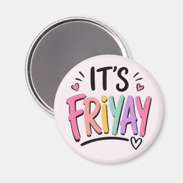 Det är Fredag Magnet (Front/Back)