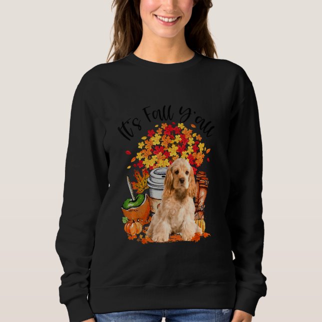 Det är fullt av alla spanjorer, Pumpkin Fall Höste T Shirt (Framsida)