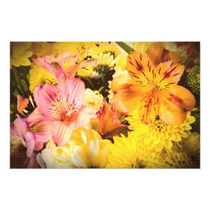 Det är Fullt av blommor Fototryck