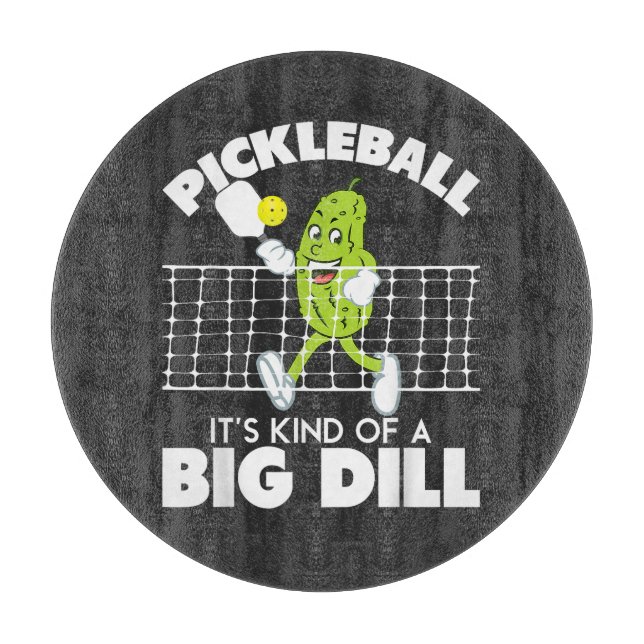 Det är ganska en stor gurka - Rolig Pickleball-pad (Framsidan)