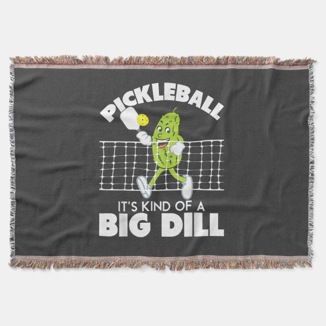 Det är ganska stor dill - Rolig Pickleball Paddle Filt (Framsidan)