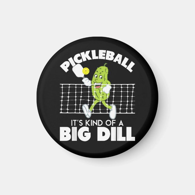 Det är ganska stor kålrot - Rolig Pickleball-padde Magnet (Framsidan)