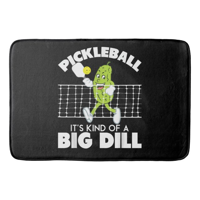 Det är ganska viktigt - Rolig Pickleball-paddel Badrumsmatta (Framsidan)