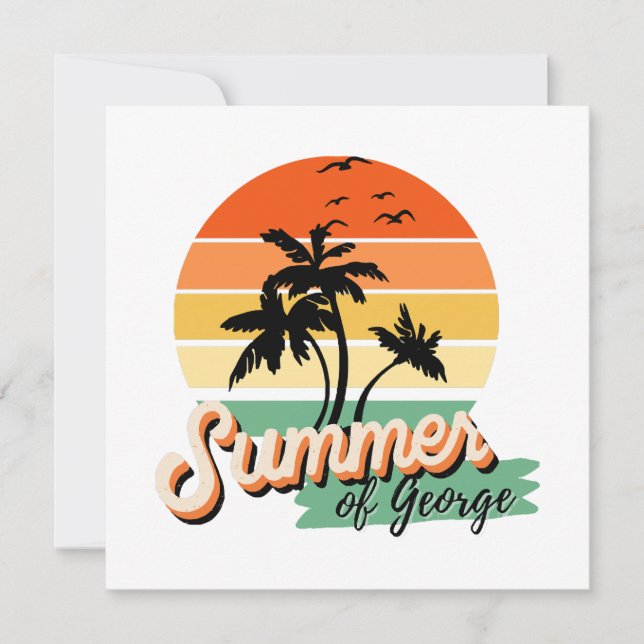 Det är George-sommaren (Framsida)