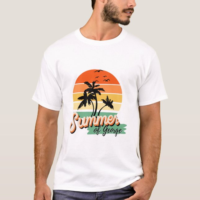 Det är George-sommaren T Shirt (Framsida)