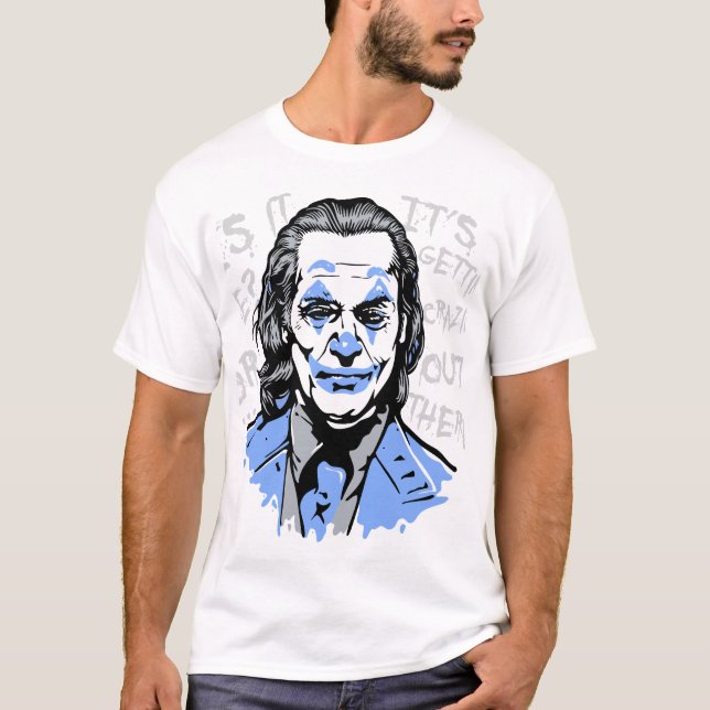 Det är Gettin'Crazy där ute: Fet Påstående T-Shi T Shirt (Framsida)