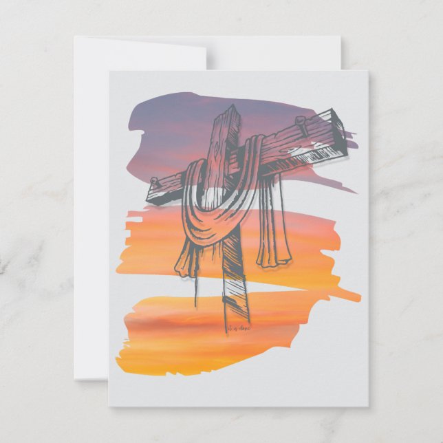 "Det är gjort" - Julkort (Framsida)