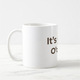 Det är Glow O'Clock Estetisk Självomsorg Citat Kaffemugg