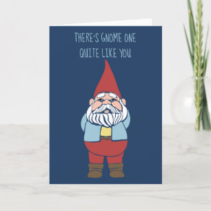 Det är Gnome One som du Anpassningsbar Birthday Kort