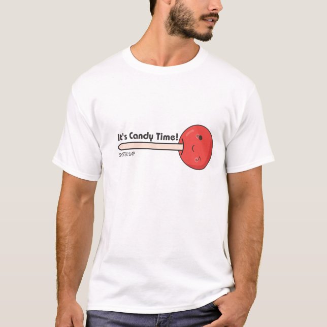 Det är godisen Time! #1 Tee Shirt (Framsida)