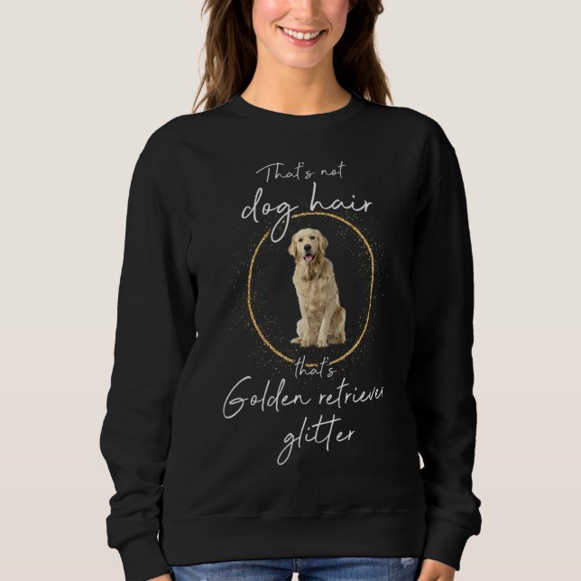 Det är Golden Retriever Glitter Hund Hundar Hund H T Shirt (Framsida)
