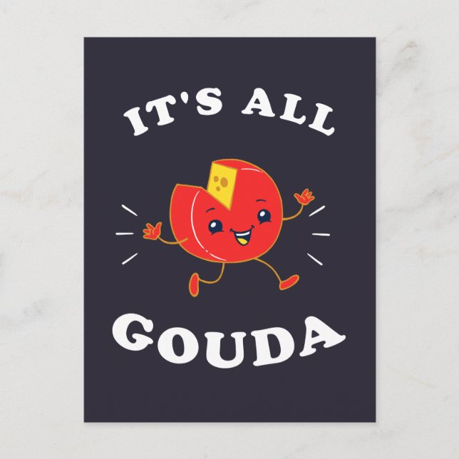 Det är Gouda. Vykort (Framsida)
